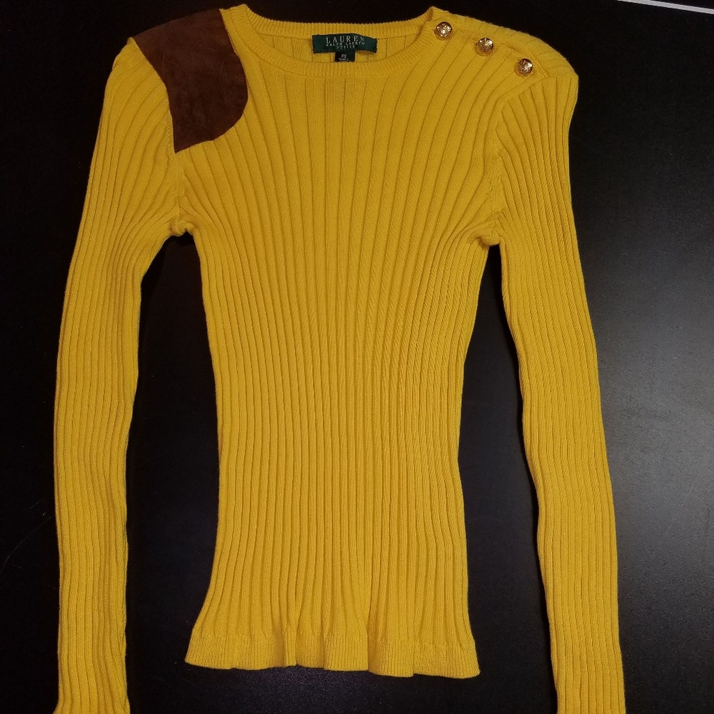 Ralph Lauren Yellow Sweater